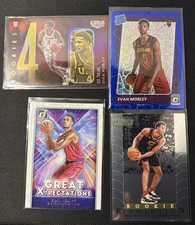 Evan Mobley Rookie Blue Velocity Prizm, Gala RC, Select And Donruss. Lot Of 4