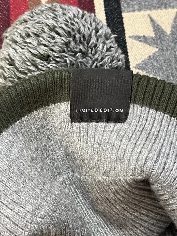 Canada Goose Boston Limited Edition Wool Beanie Green T34 - Image 4 of 4