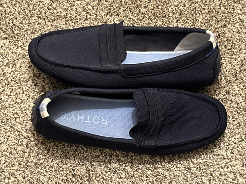 Rothy's The Driver Loafer Navy/Dark Blue Women’s Size 10.5 - Picture 2 of 14