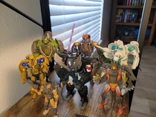 Transformers Kingdom Maximals (Set of Seven) All Accessories