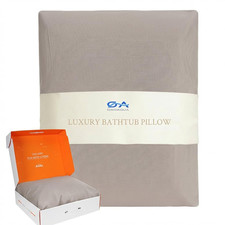 Luxury Bath Pillow for Bathtub, Soft Comfortable Head Neck Back Support, Adj