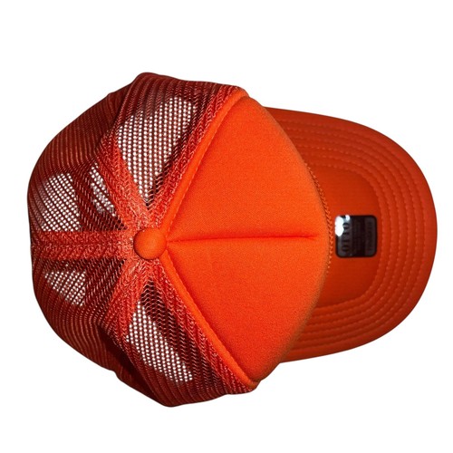 Bass Pro Shops Trucker Hat Mesh Snapback Adjustable Fishing Otto Orange NEW - Picture 3 of 6