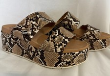 J - Slides Women Platform Style Size 7