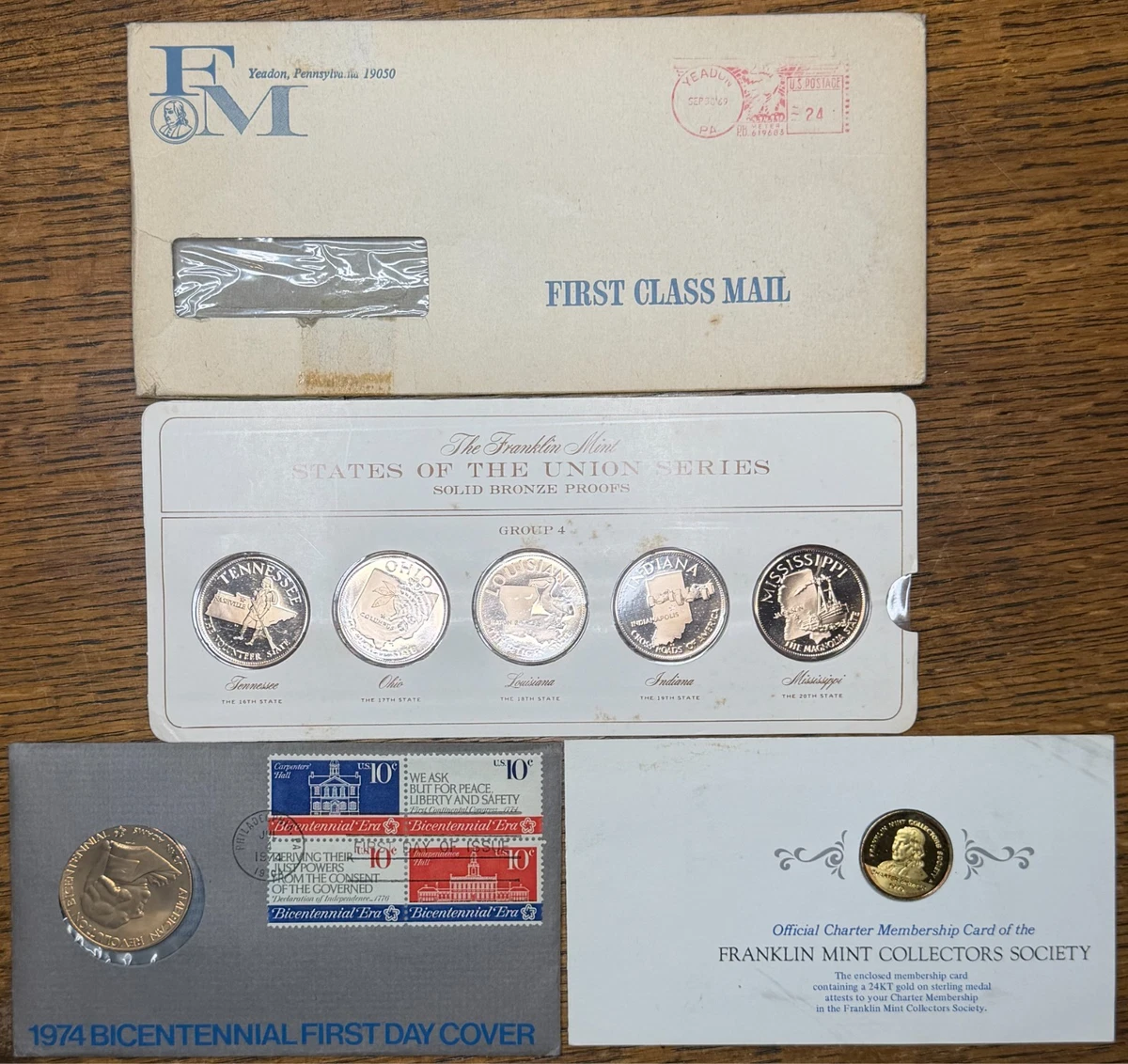 Franklin Mint First Day Covers for sale | eBay
