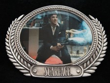 NG27160 REALLY NICE  SCARFACE  AL PACINO MOVIE HOLLYWOOD BELT BUCKLE
