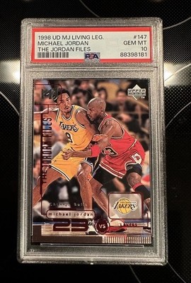 1998 Upper Deck Michael Jordan The Jordan Files w/ Kobe Bryant