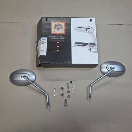 Harley-Davidson Profile Custom Mirrors Slotted Stems Side Mirror Stem E4 000031