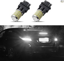 3157 LED Bulbs 2-Pack , Super Bright Xenon White Replaceme Color: Xenon White