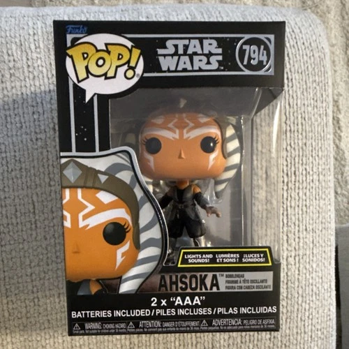 Funko Pop! Vinyl: Ahsoka Tano Star Wars S10 Lights & Sounds #794