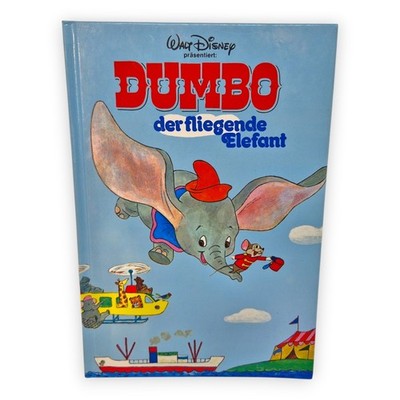 Dumbo der fliegende Elefant Walt Disney Märchen Buch 1995 Horizont Kinderbuch