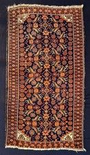 antique Salar Khani Baluch Baloch rug tapis tribal Belouch herati 160 x 87 cm