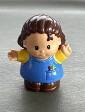 Fisher Price Little People Hispanic Teacher School Lady Woman Jumper 1998