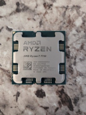 AMD Ryzen 7 7700 3.80GHz 8 Core 16 Thread AM5 CPU Processor