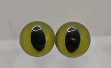 18mm Plastic Green Cat Animal Eyes Toy Repair Toy Making Crafting Stuffed Animal