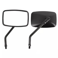10mm Motorcycle Rectangle Rearview Mirrors For Suzuki Bandit 600 650 1200 1250