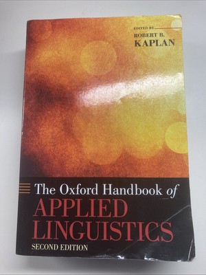 Oxford Handbook of Applied Linguistics (Kaplan) 2nd Second Edition