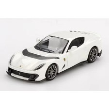 1/64 Ferrari 812 Competizione 2021 Bianco Avus White Model by BBR BBRFER64010