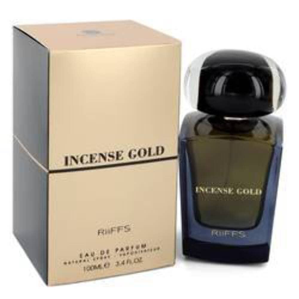 Riiffs Incense Gold Unisex Eau De Parfum Spray, 100ml