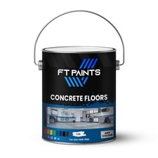 FT Paints 3.75L Kit Epoxy Gloss Finish Paint For Concrete Floors-All Colours