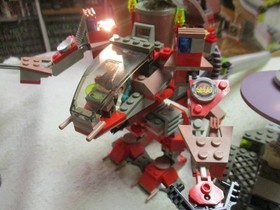 LEGO LIFE ON MARS AERO TUBE HANGER 7317 RED PLANET PROTECTOR 7313 RECONMECH 7314