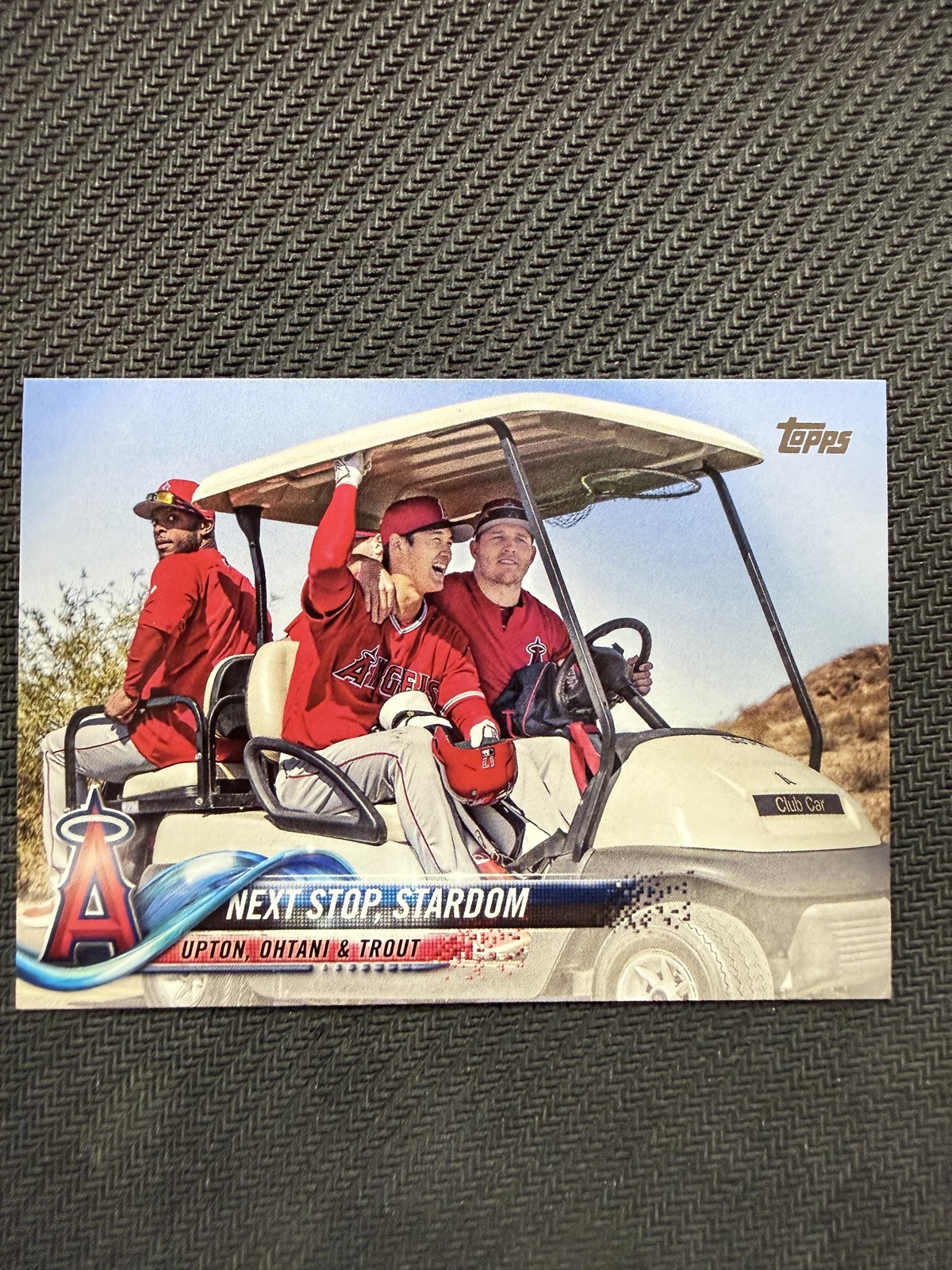 2018 Topps Update Justin Upton / Shohei Ohtani / Mike Trout