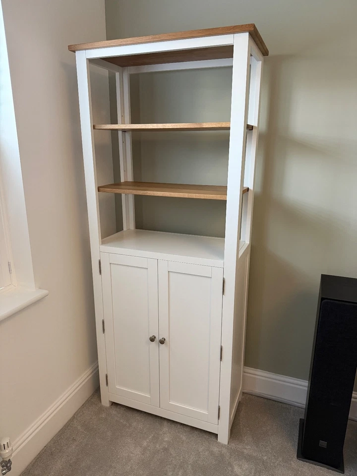 Cotswold Company Pure White Double Open Tall Boy - Image 4 of 4