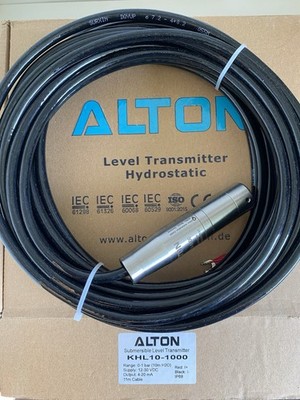 Hydrostatic Level Transmitter 0-10m 4-20mA IP68 Submersible Sensor  Alton