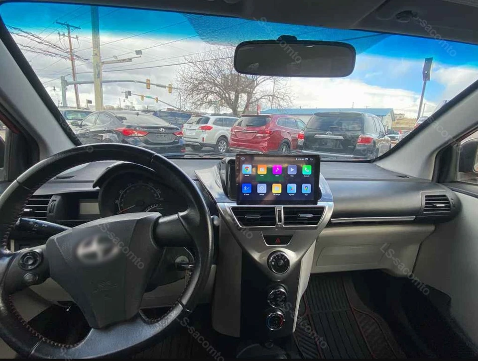 4+64G For 2012 2013-2015 Scion iQ 10.1" Android 15 Carplay Car Stereo Radio GPS Foto 3 de 4