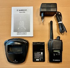 ALBRECHT Tectalk PRO 446 Transceiver mit Netzteil und Ladeschale