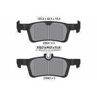 Textar BremsbeläGe Bremsbelegsatz Hinten FüR Peugeot 308 SW II