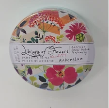 New Sealed Margot Elena Library of Flowers Arboretum Perfumed Creme Parfum Crema