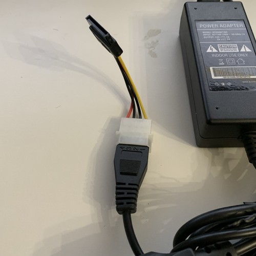 External MOLEX Power Supply - US SELLER - 12V DC 5V DC 4-Pin Adapter - Bild 4 von 7