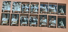 2010 San Francisco Giants ~ Junior Giants Reward Cards Lot (14) ~ World Series