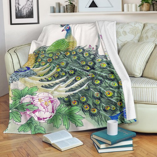 peacock- blanket - Picture 6 of 10