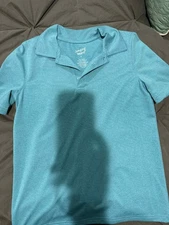 Jumping Beans Boys Light Blue Polo Shirt Size 8