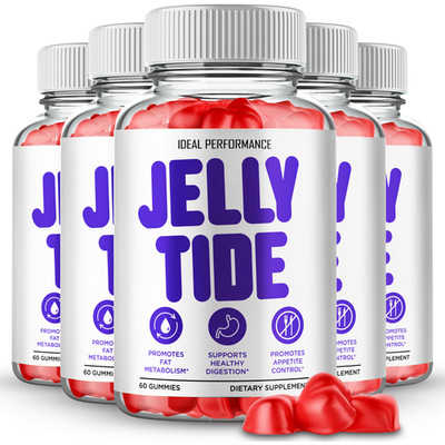 Jelly Tide Gummies Keto ACV, Jellytide ACV Supplement Gummies (5 Pack)
