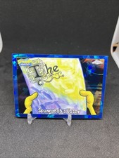2025 Topps Chrome SpongeBob Squarepants SpongeBob's Essay Blue Refractor Sapp