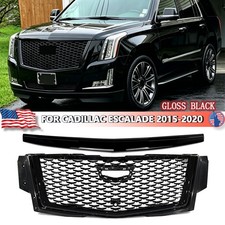 For Cadillac Escalade 2015-20 New Style Glossy Front Bumper Grille Molding Trim