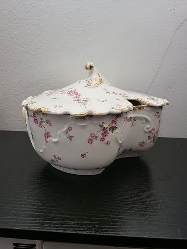Haviland & Co Limoges Vintage H&Co. L, Frankreich Suppenterrine mit Deckel (selten) - Bild 13 von 14