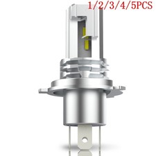 H4 CSP LED Bulb HID White 360° Hi/Low Beam Motorcycle Headlight High Power 2/4X