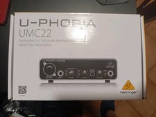 🎧 BEHRINGER U-PHORIA UMC22 – Interfaccia Audio USB 2x2 con Preamplificatore MID
