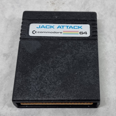 C64 Cartridge JACK ATTACK / PATRONE / MODUL, Original Commodore, 