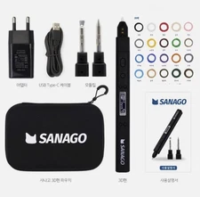 SANAGO New Sanago Premium 3D Pen Set 3type Module Replaceable Artists