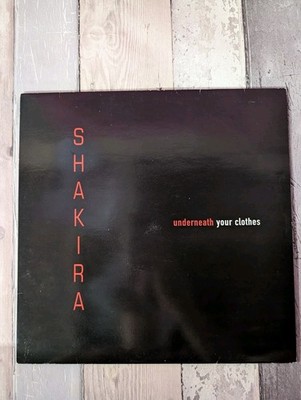 Shakira Underneath Your Clothes 12'' Promo Vinyl With Insert Remix Vinyl Release 