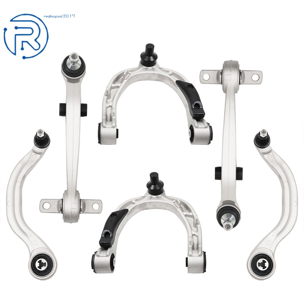 Suspension Kit Front Upper Lower Control Arms w/Ball Joints For Tesla Model 3