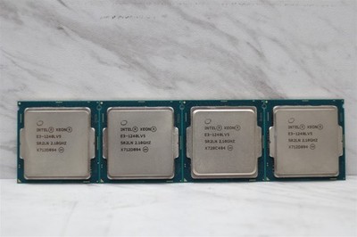 4 LOT - Intel Xeon E3-1240L V5 2.10GHz Quad-Core 8MB LGA1151 Processor SR2LN