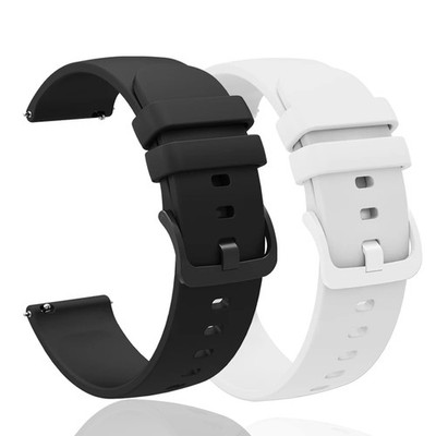 22mm Silicone Watch Band Strap for Realme Watch 3 3 Pro 2 2 Pro S S Pro