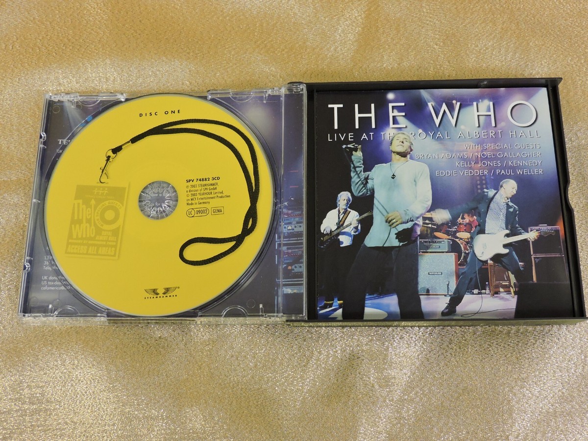 独3CD Who Live At The   Hall SPV096748803SAC Steamhammer 未開封 /00330 The Who – Live At The Royal Albert Hall – 3 x SACD (DSD, SBM