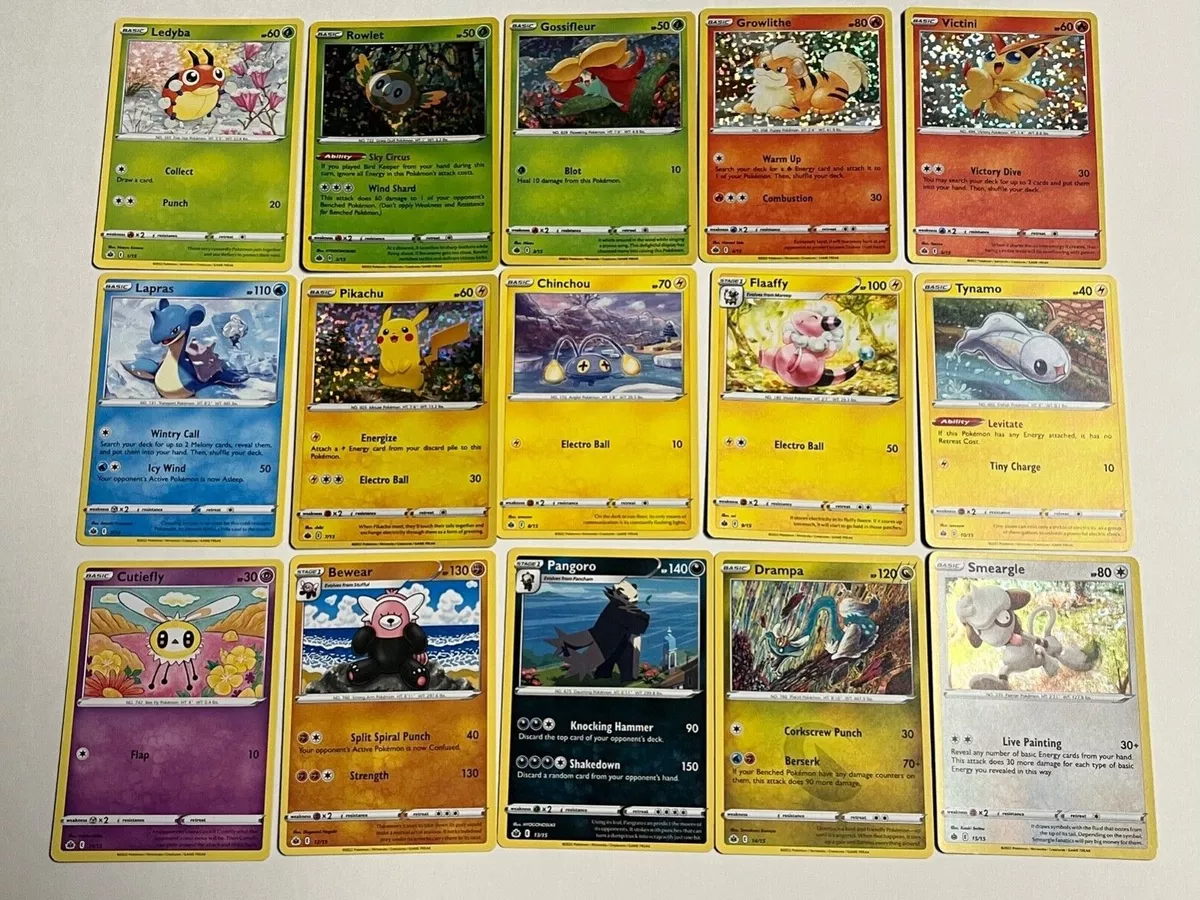 Pokémon TCG - McDonalds 2022 FULL MASTER COMPLETE SET - ALL 15/15 Cards!