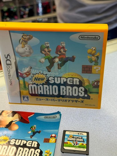 Super Mario Bros Japan (Nintendo DS, Video Game Console) Tested Working - Picture 4 of 5